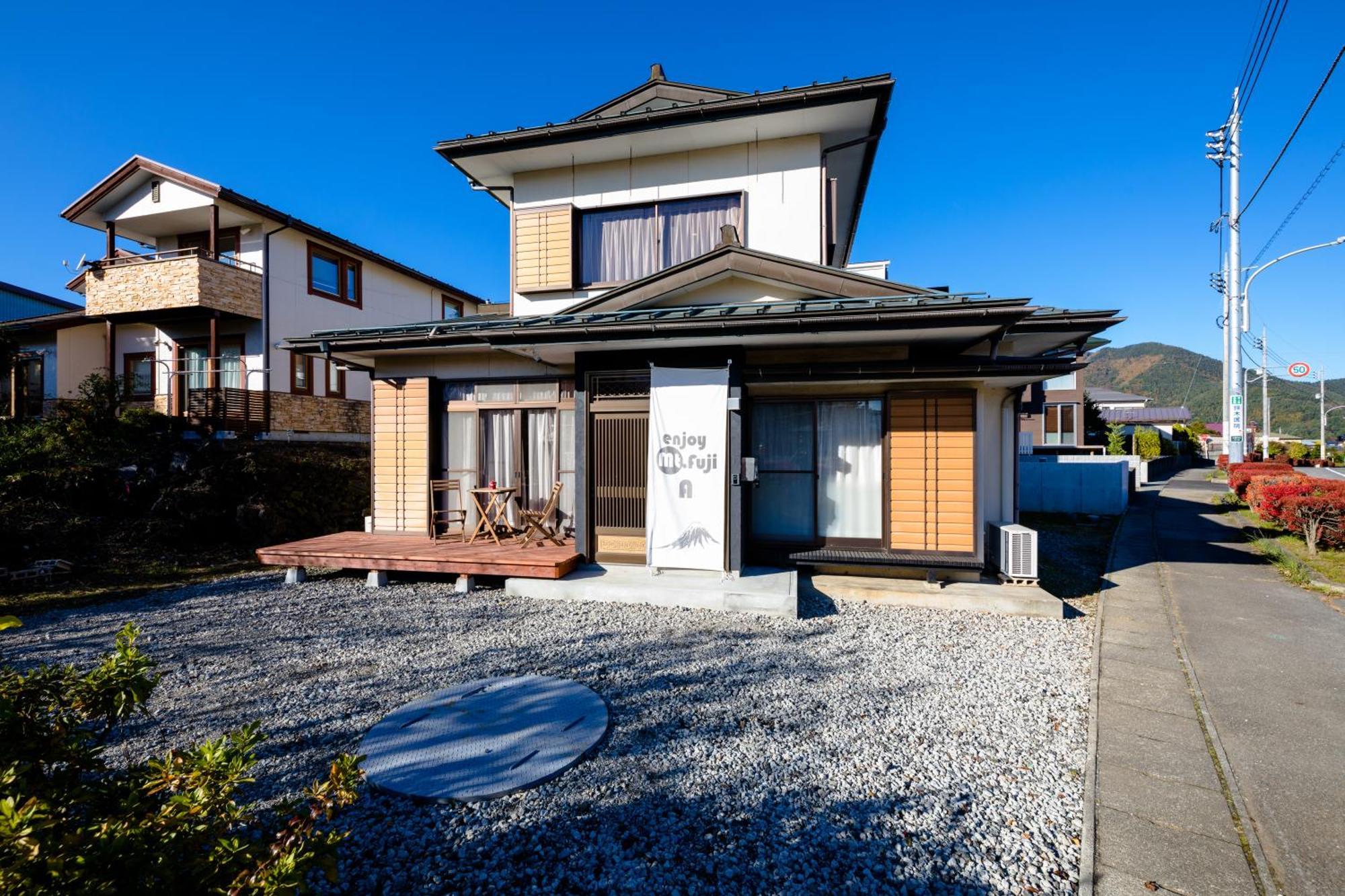 Enjoy Mt.Fuji A Villa Fujiyoshida Exterior foto