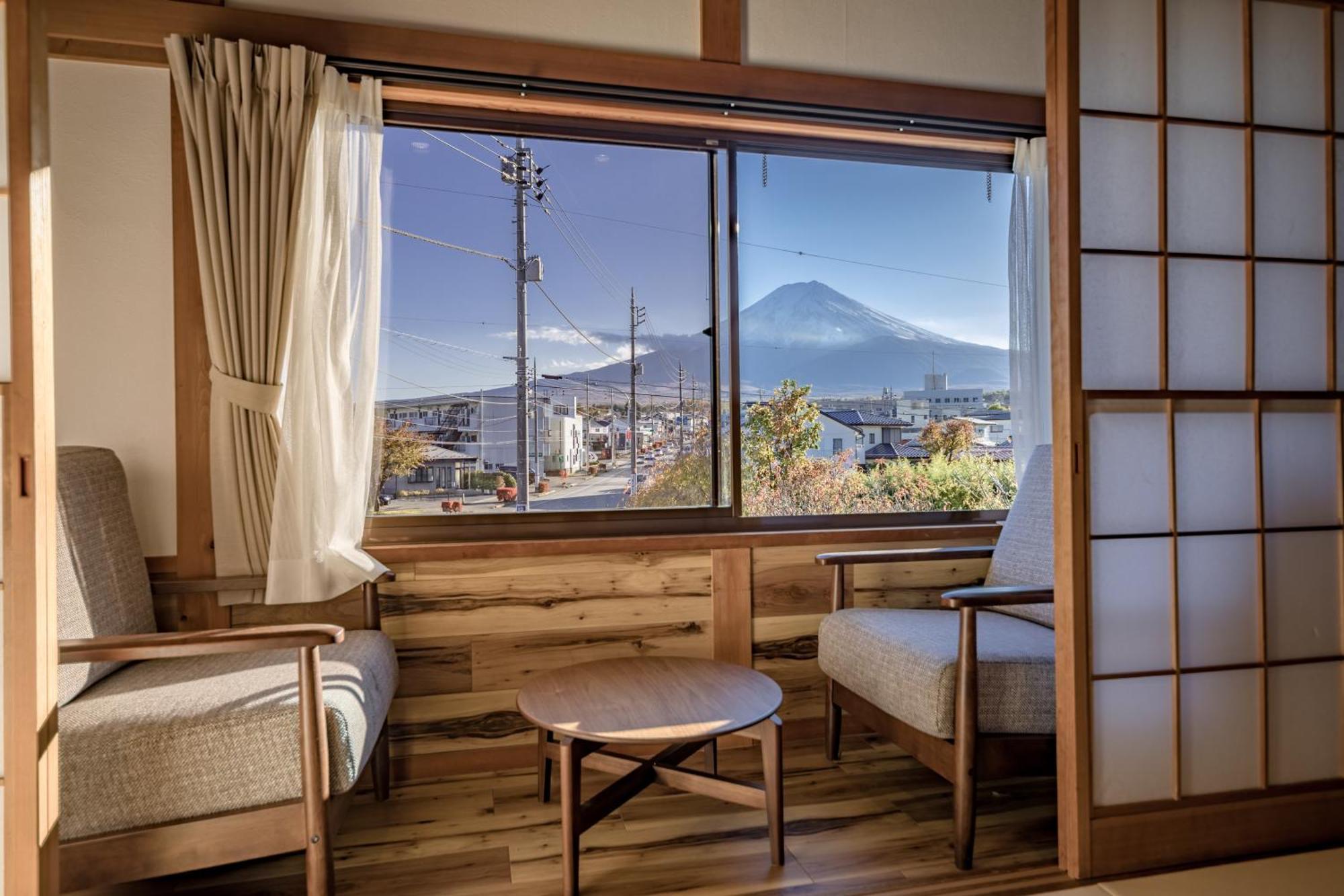 Enjoy Mt.Fuji A Villa Fujiyoshida Exterior foto